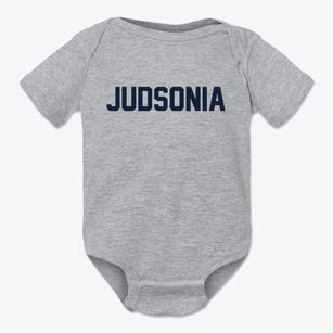 Judsonia Arkansas Classic Block Baby Onesie