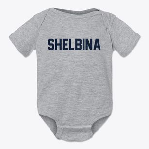 Shelbina Missouri Classic Block Baby Onesie