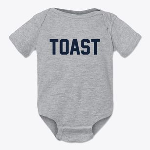 Toast North Carolina Classic Block Baby Onesie
