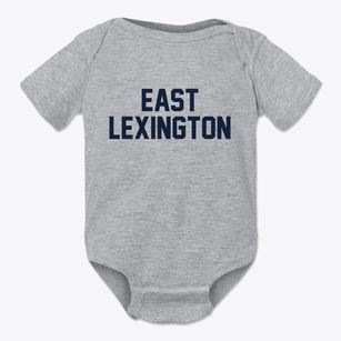 East Lexington Virginia Classic Block Baby Onesie