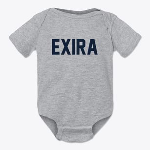 Exira Iowa Classic Block Baby Onesie
