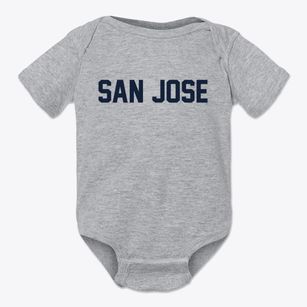 San Jose Arizona Classic Block Baby Onesie