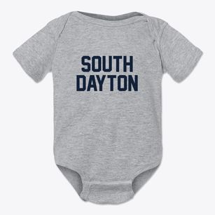 South Dayton New York Classic Block Baby Onesie