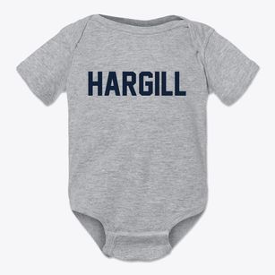 Hargill Texas Classic Block Baby Onesie