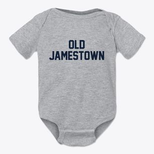 Old Jamestown Missouri Classic Block Baby Onesie