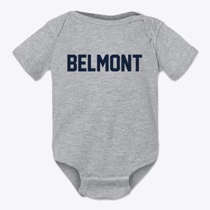 Belmont Ohio Classic Block Baby Onesie