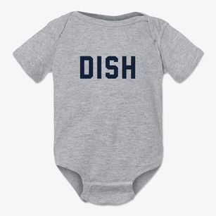 Dish Texas Classic Block Baby Onesie