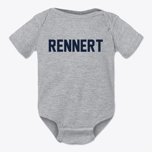 Rennert North Carolina Classic Block Baby Onesie