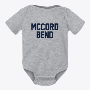 Mccord Bend Missouri Classic Block Baby Onesie