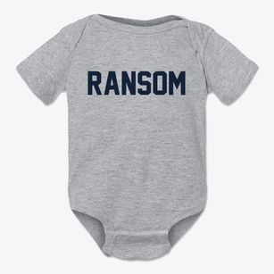 Ransom Kansas Classic Block Baby Onesie