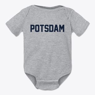 Potsdam New York Classic Block Baby Onesie