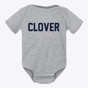 Clover Wisconsin Classic Block Baby Onesie