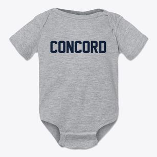 Concord Illinois Classic Block Baby Onesie