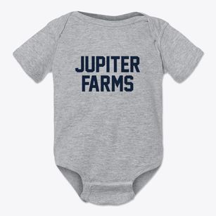 Jupiter Farms Florida Classic Block Baby Onesie