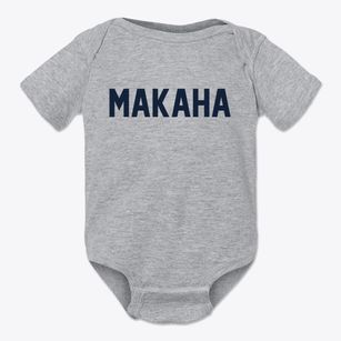 Makaha Hawaii Classic Block Baby Onesie