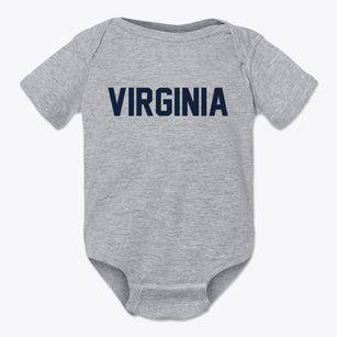 Virginia Minnesota Classic Block Baby Onesie