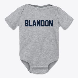 Blandon Pennsylvania Classic Block Baby Onesie