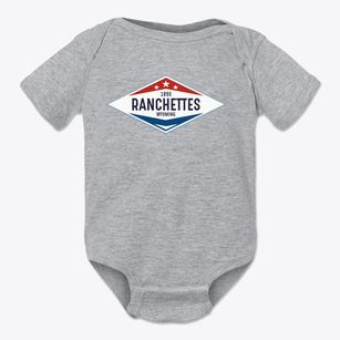 Ranchettes Wyoming Diamond Star Baby Onesie