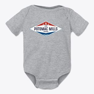 Potomac Mills Virginia Diamond Star Baby Onesie