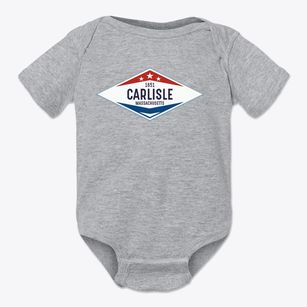 Carlisle Massachusetts Diamond Star Baby Onesie