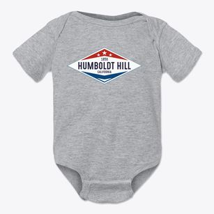 Humboldt Hill California Diamond Star Baby Onesie