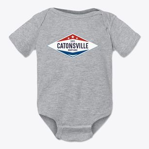 Catonsville Maryland Diamond Star Baby Onesie