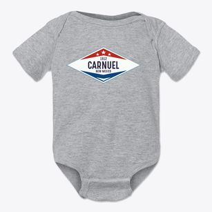 Carnuel New Mexico Diamond Star Baby Onesie