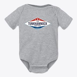 Tunkhannock Pennsylvania Diamond Star Baby Onesie