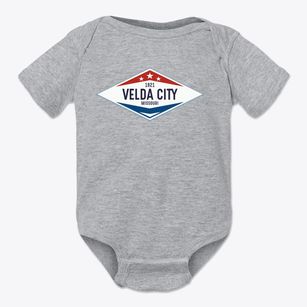 Velda City Missouri Diamond Star Baby Onesie