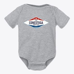 Conestoga Pennsylvania Diamond Star Baby Onesie