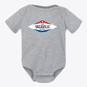 Vacaville California Diamond Star Baby Onesie