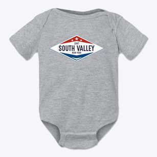 South Valley New York Diamond Star Baby Onesie