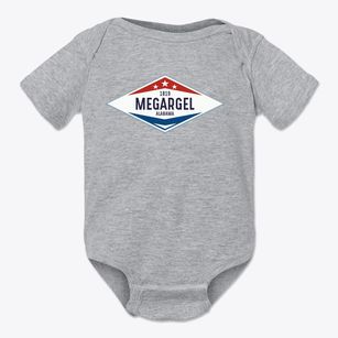 Megargel Alabama Diamond Star Baby Onesie