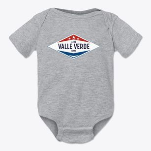 Valle Verde Texas Diamond Star Baby Onesie