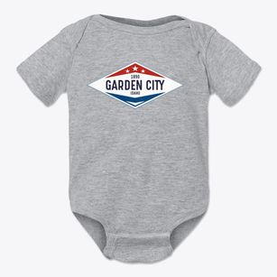 Garden City Idaho Diamond Star Baby Onesie