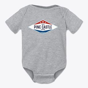 Pine Castle Florida Diamond Star Baby Onesie