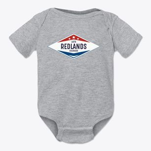 Redlands Colorado Diamond Star Baby Onesie