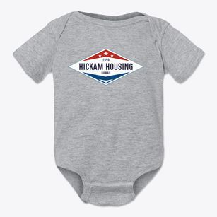 Hickam Housing Hawaii Diamond Star Baby Onesie