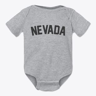 Nevada Iowa Classic Curve Baby Onesie
