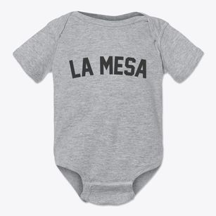 La Mesa California Classic Curve Baby Onesie