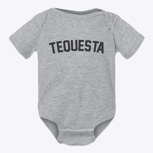 Tequesta Florida Classic Curve Baby Onesie
