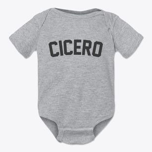 Cicero Indiana Classic Curve Baby Onesie