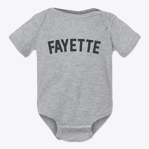 Fayette New York Classic Curve Baby Onesie