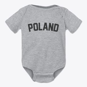 Poland New York Classic Curve Baby Onesie