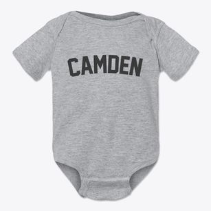 Camden Alabama Classic Curve Baby Onesie