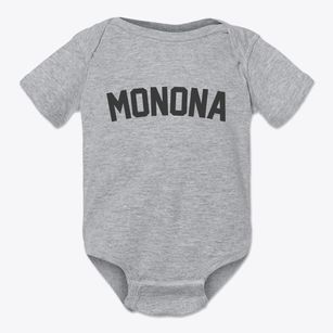 Monona Iowa Classic Curve Baby Onesie