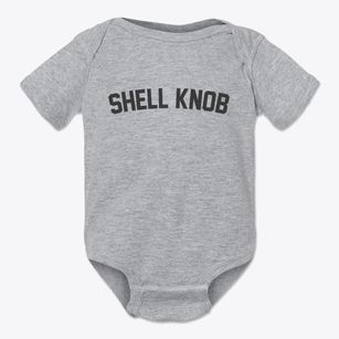 Shell Knob Missouri Classic Curve Baby Onesie