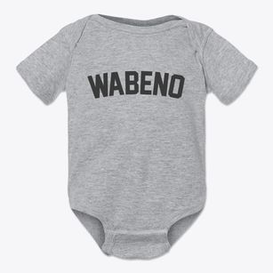Wabeno Wisconsin Classic Curve Baby Onesie