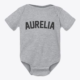 Aurelia Iowa Classic Curve Baby Onesie