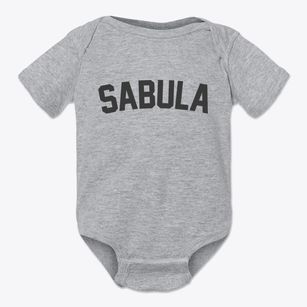 Sabula Iowa Classic Curve Baby Onesie